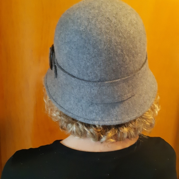 NWOT Mexx Grey Wool Bucket Hat - Picture 2 of 5